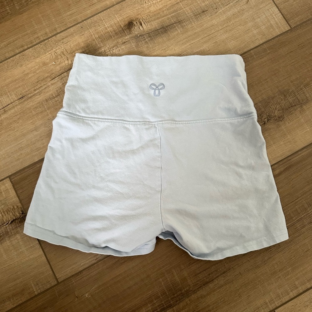 Aritzia light blue athletic shorts